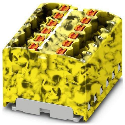 Phoenix Contact Verteilerblock Schwarz-Gelb 20 Stück - Bild 1