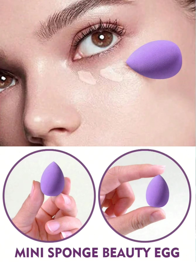 HUAZDS Make-up Schwamm, Wassertropfen-Form, Unisex - Bild 4