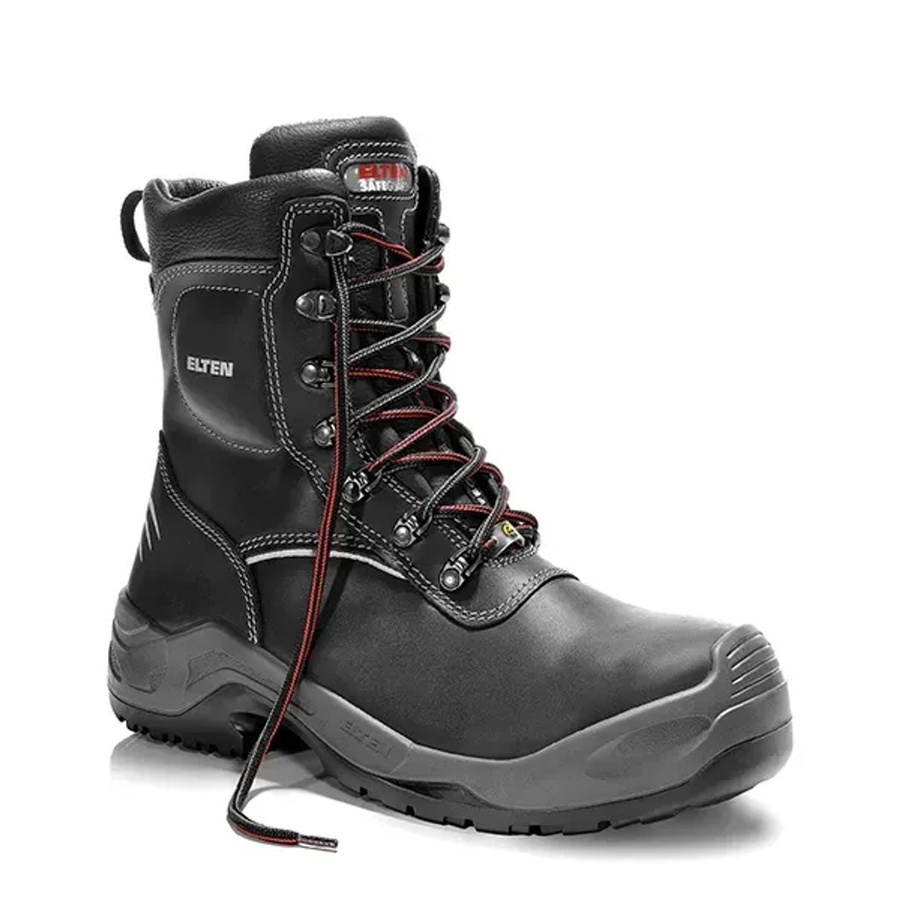 Elten Sicherheitswinterstiefel Joschi Form C ESD S3 CI aus Rindleder in Schwarz Gr. 47 - Bild 2