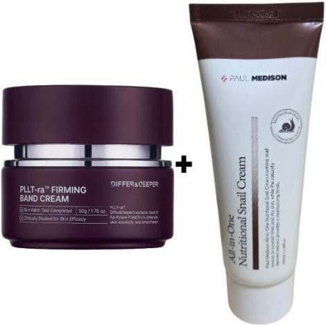 DIFFER&DEEPER PLLT-RA Straffende Band-Creme, 50 g, Poly-L-Milchsäure-Komplex - Bild 1