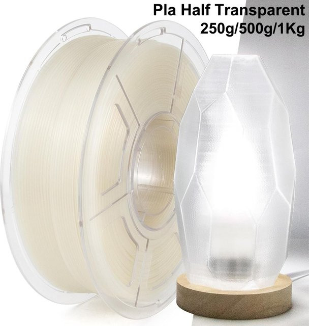Transparentes PLA Filament 1,75mm für FDM 3D-Drucker - Bild 1
