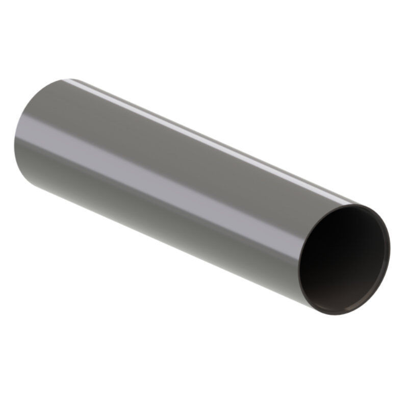 Blachotrapez GmbH PVC Dachrinnen Fallrohr Ø 90 mm in Anthrazit, Braun oder Grau - Bild 1