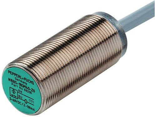 Pepperl+Fuchs Induktiver Sensor NRB8-18GS40-E2-IO 306533-0018 PNP in Silber - Bild 1