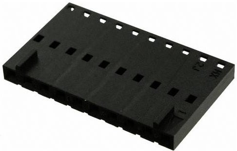 Molex Buchsengehäuse-Kabel Schwarz mit 10 Polen 50579210 - Bild 1