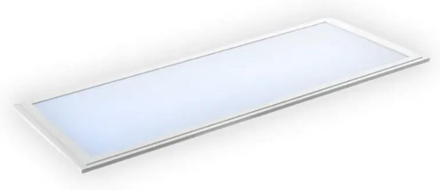 ENOVALITE LED-Panel Büro-Einbauleuchte, Farbe: Weiß, 36W, 3600LM, Kaltweiß, Flimmerfrei, UGR22, B/H: 120 x 30 cm - Bild 1