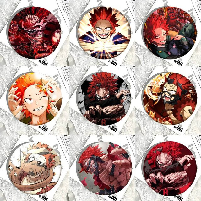 KAYOU Brosche, Anime Charakter Eijiro Kirishima, Unisex - Bild 1