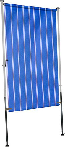 ANGERER FREIZEITMÖBEL Balkonsichtschutz aus Polyacryl in Blau, Breite: 270 cm, Höhe: 275 cm - Bild 1