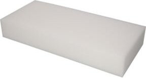 KS Tools Schutzblock 03 für Hebebühnen, weiß, B/T/H: 34,0 x 15,0 x 5,5 cm - Bild 1