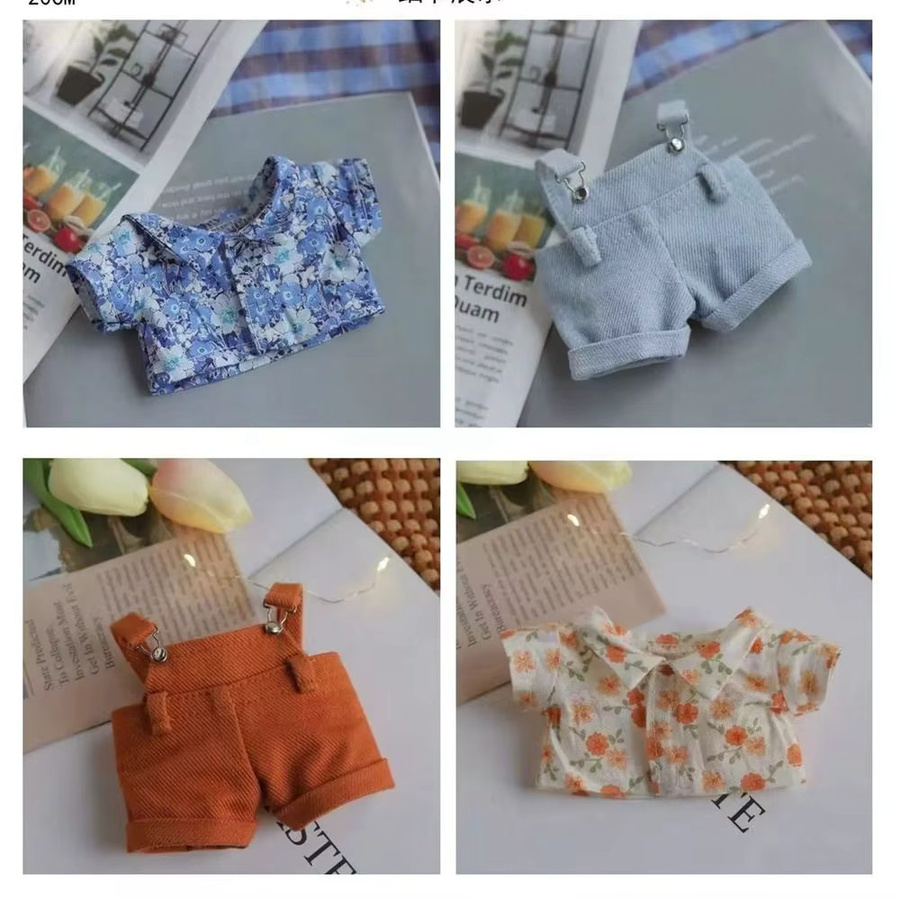 SIRENXI Mini-Kleidung, Zubehör, für 20 cm große Baumwollpuppen - Bild 2