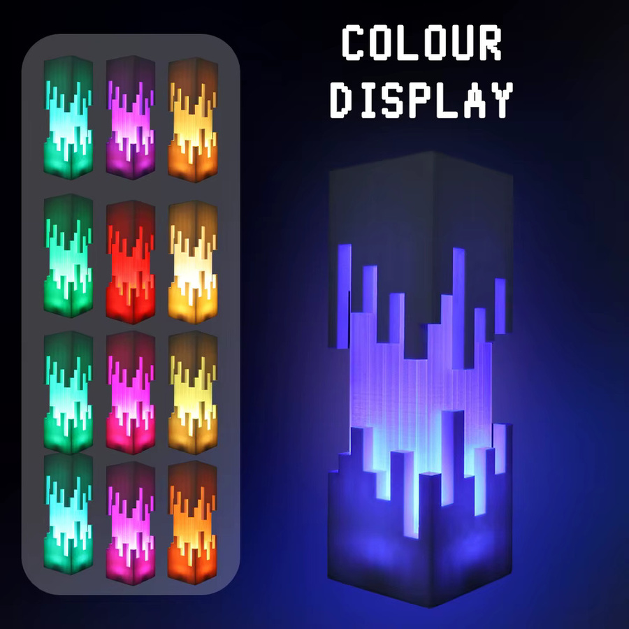 Sprouture Lab Puck Lights RGBW LED Lichtset mit 13 Farben und Fernbedienung für Bambu Lab KC007 und MakerWorld 3D-Lampen - Bild 2