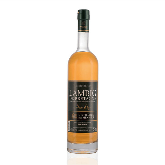 Distillerie des Menhirs, Lambig de Bretagne Hors d’âge, Obst- & Kräuterbrand, 0,7 l - Bild 1