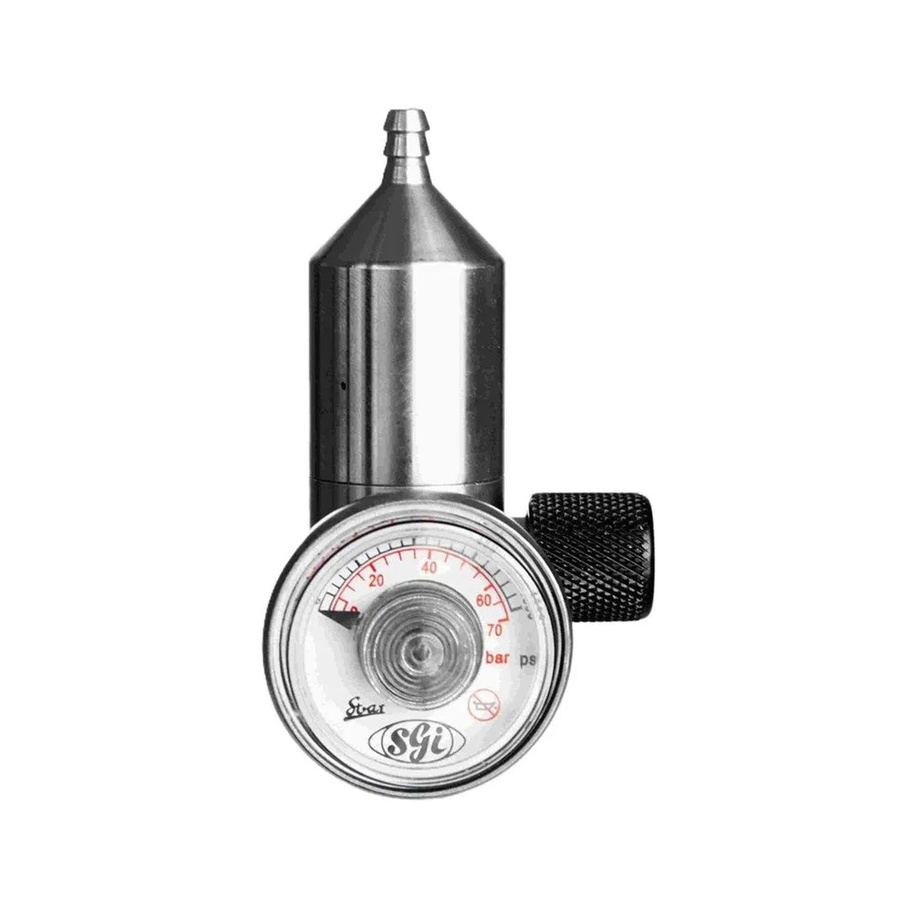 Dräger Regulierventil aus Edelstahl in Silber - Bild 2