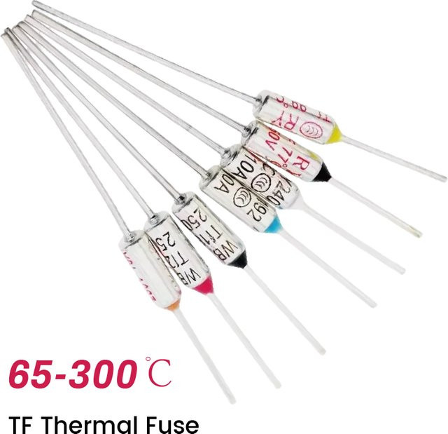 TF Thermosicherung RY 10A 250V mit Temperaturbereich 65C bis 300C - Bild 1
