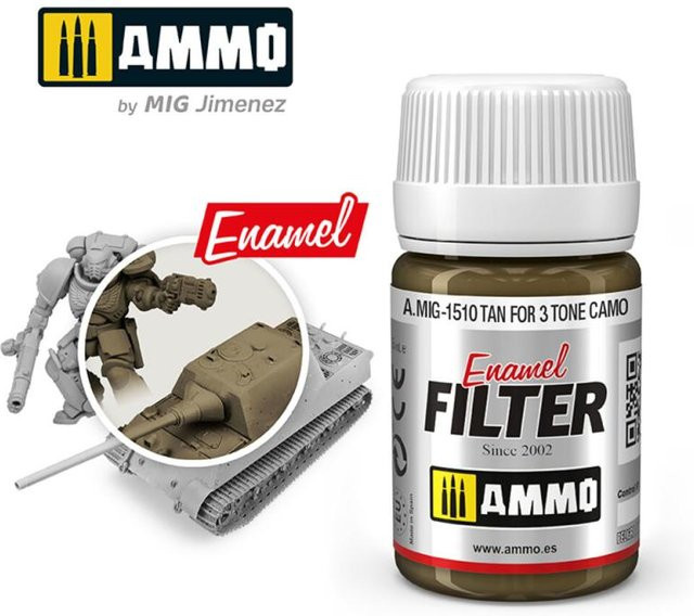 AMMO Filter Tan for 3 Tone Camo, Zubehör, Braun - Bild 1
