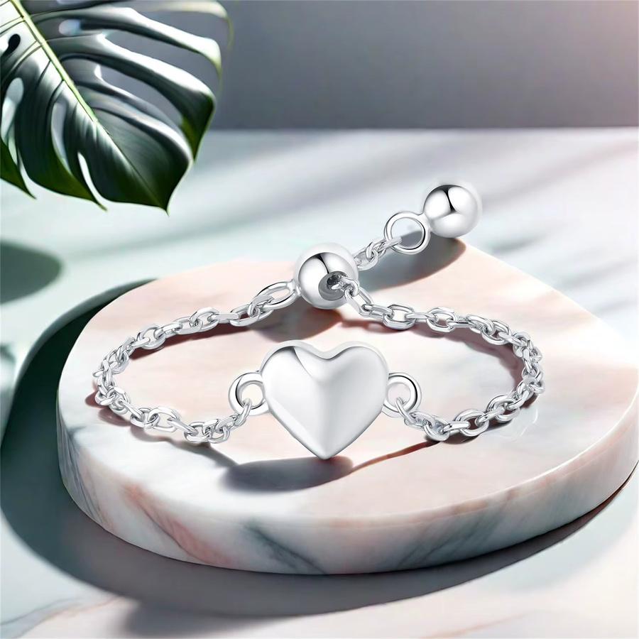 Orstarry Ring, 925 Silber, Herz, Damen - Bild 3