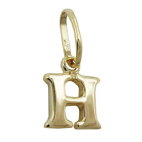 Colfem Anhänger Buchstabe H, Gold 375, Unisex - Bild 1
