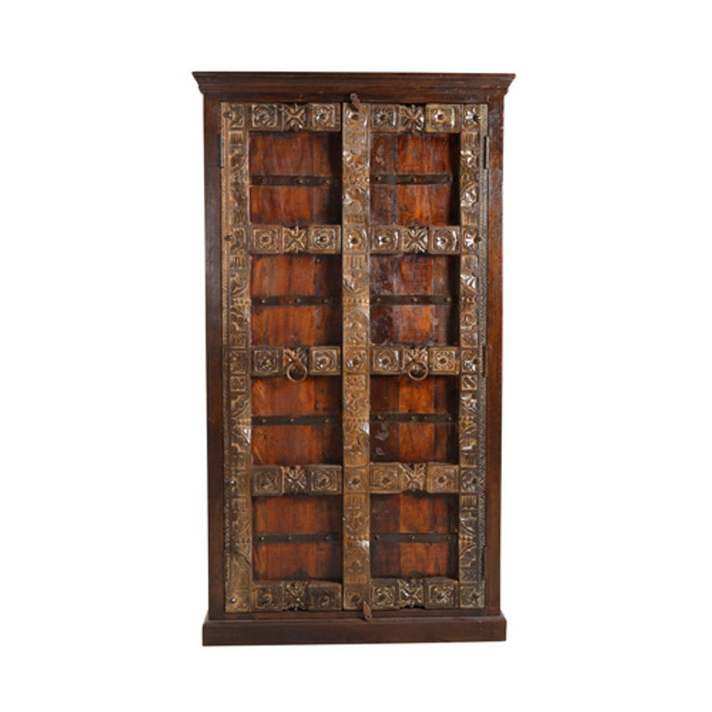 SIT Schrank ALMIRAH aus Altholz, 2-türig, braun, B/T/H: 135 x 45 x 180 cm - Bild 3