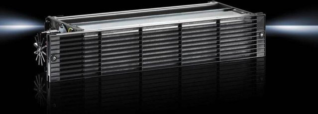 Rittal SK 3144.000 Rack-Lüfter Schwarz 230 V 482,6 mm 158 mm - Bild 1