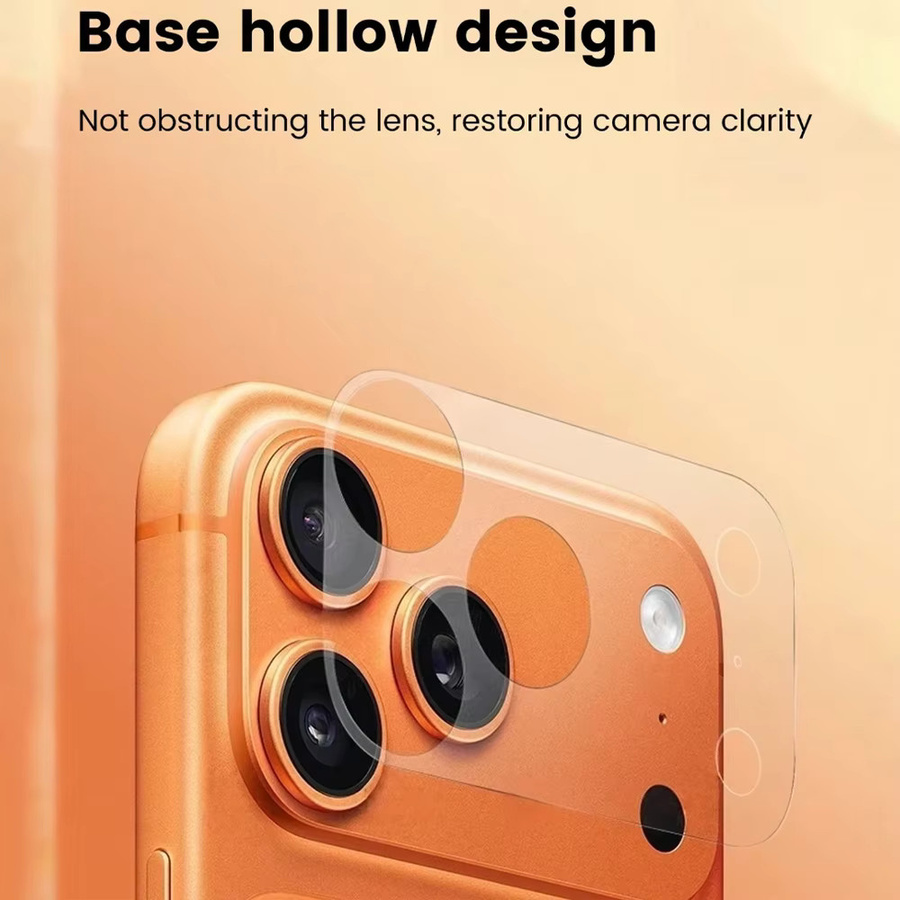 NNBILI 5er-Pack Matte Objektivschutzfolie für iPhone 17 Pro Max, iPhone 17 Pro, iPhone 18 Pro Max und iPhone 18, Transparent, Anti-Fingerabdruck und Kratzfest - Bild 5