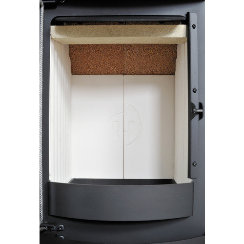 Hark Keno ECOplus Kaminofen mit Keramik-Kacheln in Weiß, 5 kW mit Automatik - Bild 4