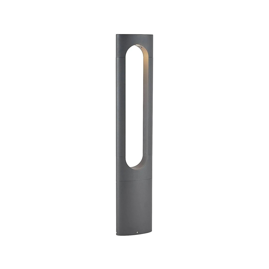 Lucande LED Außenleuchte Fenti Modern in Schwarz aus Aluminium, 1-flammig - Bild 2