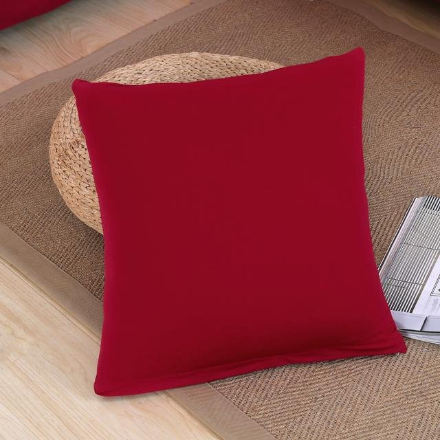 Dekorativer Kissenbezug von FORTUBI in Rot, elastisch, B/B/B: 45 x 45 x 45 cm - Bild 1