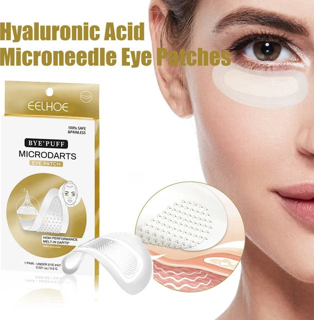 eelhoe Augenpatches mit Hyaluronsäure, für empfindliche Haut, Unisex - Bild 1