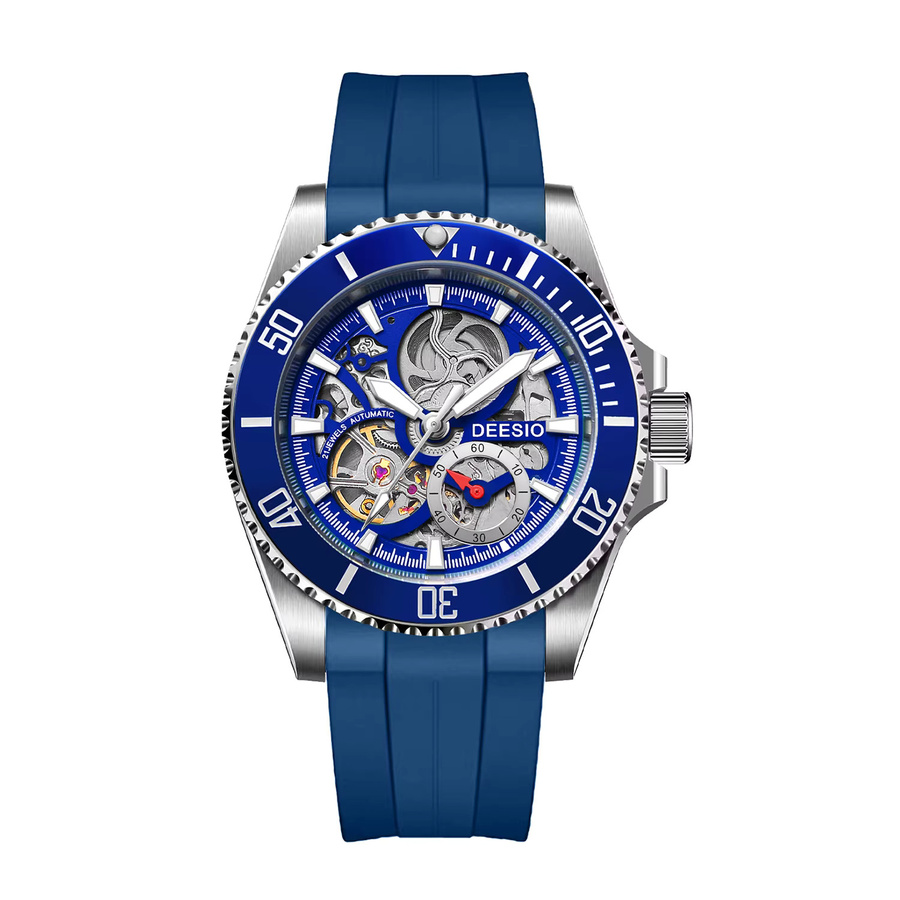 Deesio Armbanduhr, Automatik, Edelstahl, Saphirglas, 41 mm, Herren - Bild 7