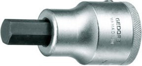 Gedore Steckschlüsseleinsatz IN 32 3/4 Zoll Innen-6-kant SW 19 mm, silber, Edelstahl - Bild 1