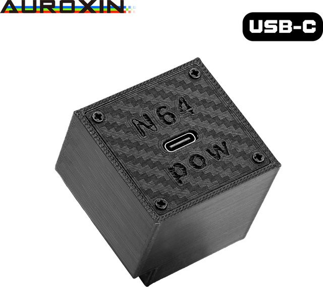 USB-C Netzteil-Ersatzplatine 12V 3A für Nintendo 64 N64 Konsolen NTSC PAL in Schwarz - Bild 1