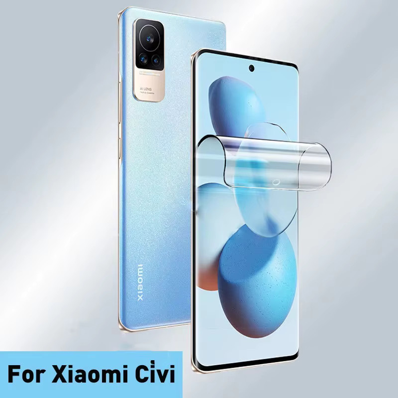 3er Pack Hydrogel Display Schutzfolie für Xiaomi Redmi Note 12 Pro 11 10 9 9A 9C 9T 8T 5G transparent - Bild 3