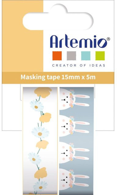 Artemio Washi Tape Funny Eggs in Multi aus Papier für Ostern - Bild 1