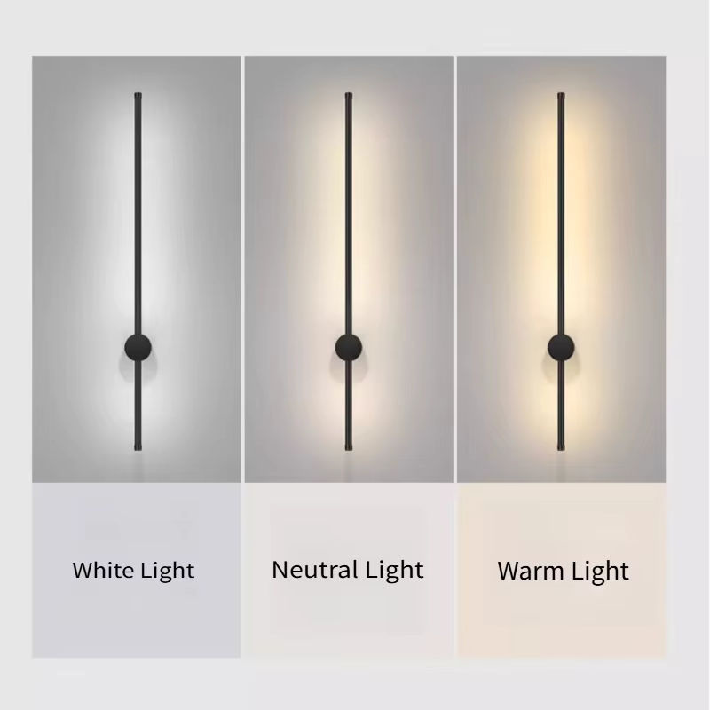 Claeted Moderne LED Wandleuchte Up-Down in Schwarz aus Metall für Wohnzimmer und Schlafzimmer - Bild 3