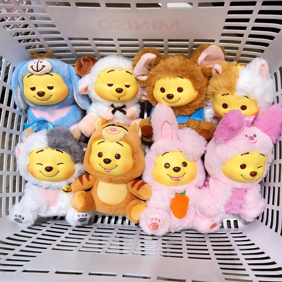 Disney Winnie The Pooh Naughty Party Vinyl Plüsch Blind Box, Puppe, ab 14 Jahren - Bild 4
