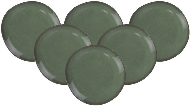 Villeroy & Boch like. Frühstücksteller Lave Green, 6er Set, Durchmesser: 23 cm - Bild 1