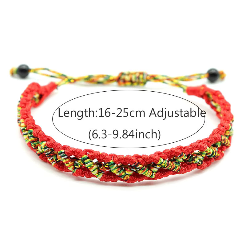 Noter Armband, chinesischer Stil, bunt, Unisex - Bild 2