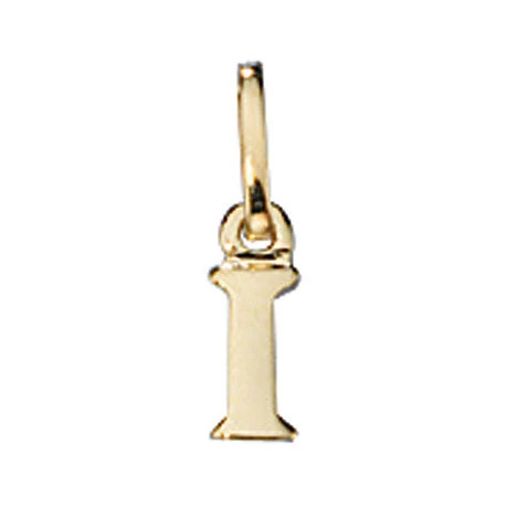 Colfem Anhänger Buchstabe I, 333 Gold, Gelbgold, Unisex - Bild 1