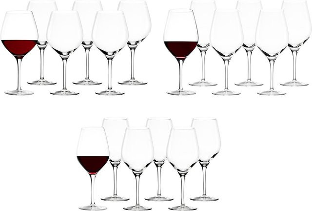 Stölzle Lausitz Rotwein Gläser Exquisit 18er Set transparent - Bild 1