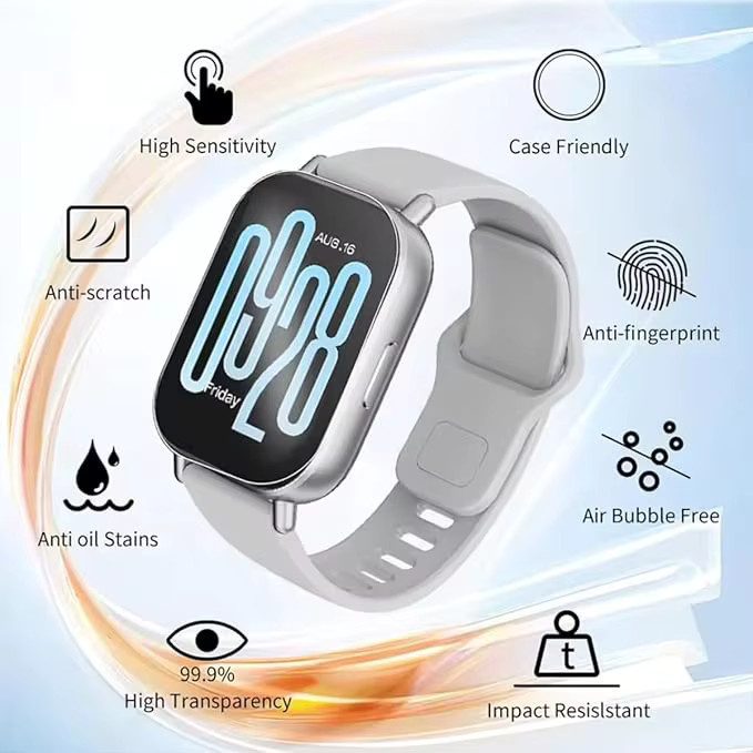 Xiaomi Hydrogelfolie für Redmi Watch 5 Lite Active, 3 Stück - Bild 3