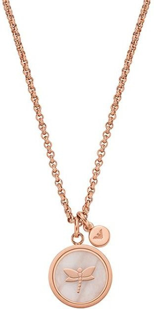 Emporio Armani Halskette, Roségold, Perle, Damen - Bild 1