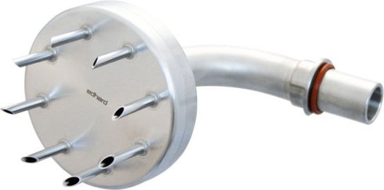 Edhard Donut-Tülle aus Edelstahl in Silber, Durchmesser: 8,8 cm - Bild 1