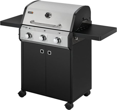 THOR Gasgrill North Bay Next in Grau mit 3 Brennern und einer Grillfläche von Breite: 62 cm, Tiefe: 42 cm - Bild 1