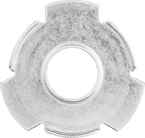 PFERD Adapterpaar für Rundbürsten ungezopft breit und Composite mit Bohrung 50,8 auf 20 mm, Farbe: Silber - Bild 1