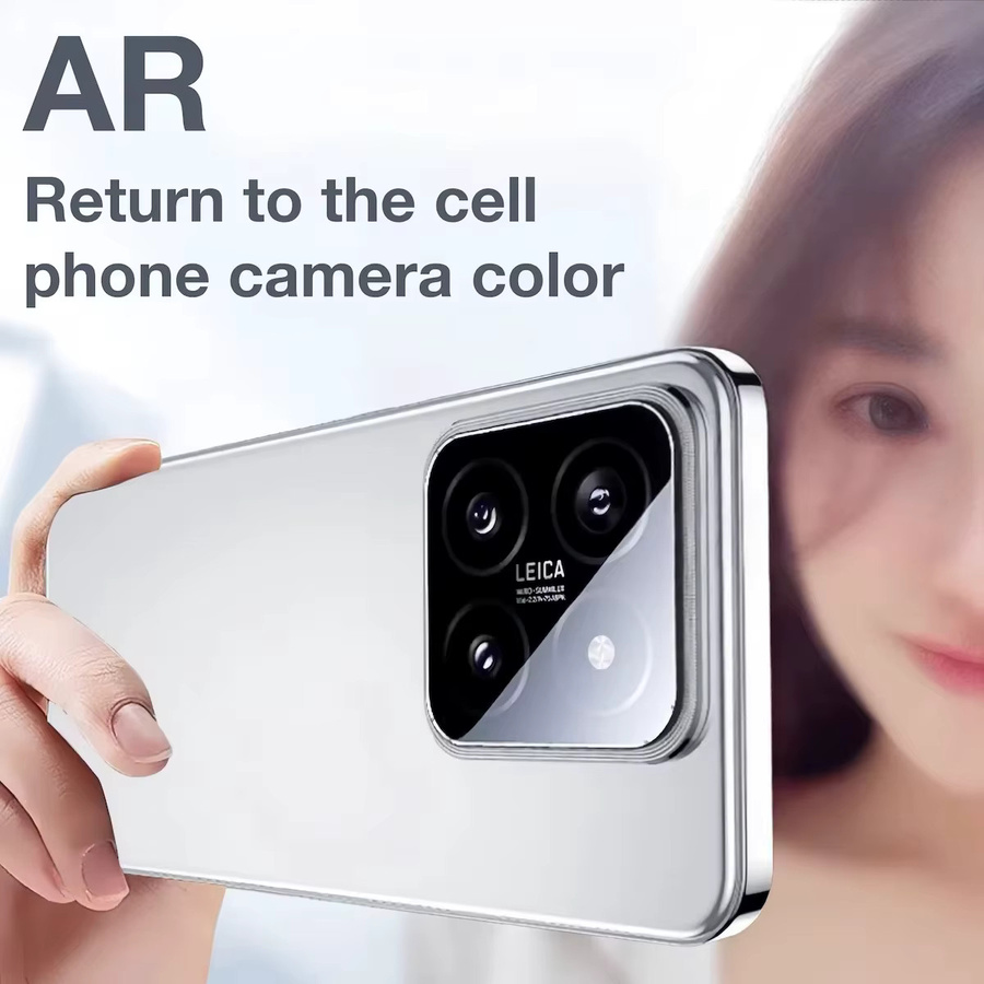 2er-Pack Kameraobjektivschutz für Xiaomi 15 Ultra, 15 Pro, 15 und 14 Ultra, 14 Pro in Transparent - Bild 6