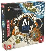 Pegasus A.I. Space Puzzle kooperatives Deduktionsspiel mit Astronauten und Weltraum-Motiven - Bild 1