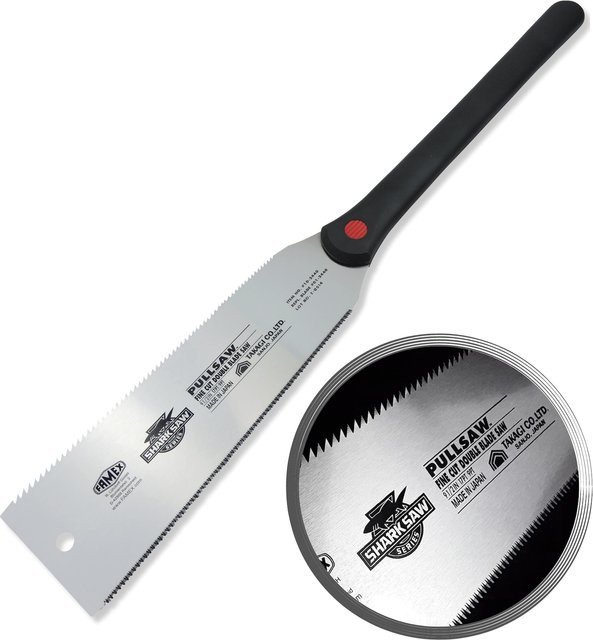 FAMEX 5510 Japansäge Ryoba Präzisions-Handsäge in Silber - Bild 1