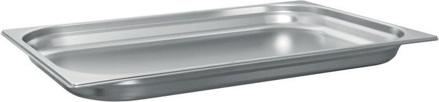 Schneider Edelstahlbehälter GN 1/1 in Silber, rechteckig, B/T/H: 32,5 x 53 x 4 cm - Bild 1
