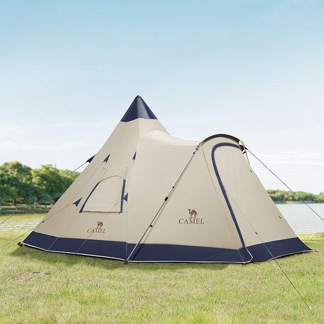 MDNG Automatisches Hofzelt aus Aluminiumlegierung, regenfestes und sonnenbeständiges Outdoor-Campingzelt in Dome-Bauweise - Bild 1