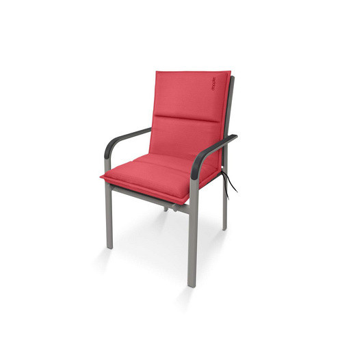 DOPPLER Sitzauflage City aus Polyester in Himbeerrot, B/L/H: 48 x 100 x 6 cm - Bild 2