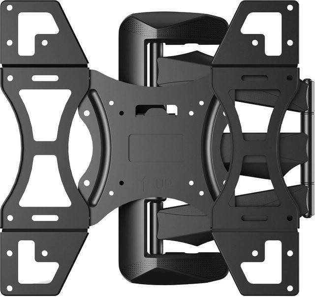 Just-Mounts 400CS TV-Wandhalterung in Schwarz mit VESA 100x100 mm - Bild 1
